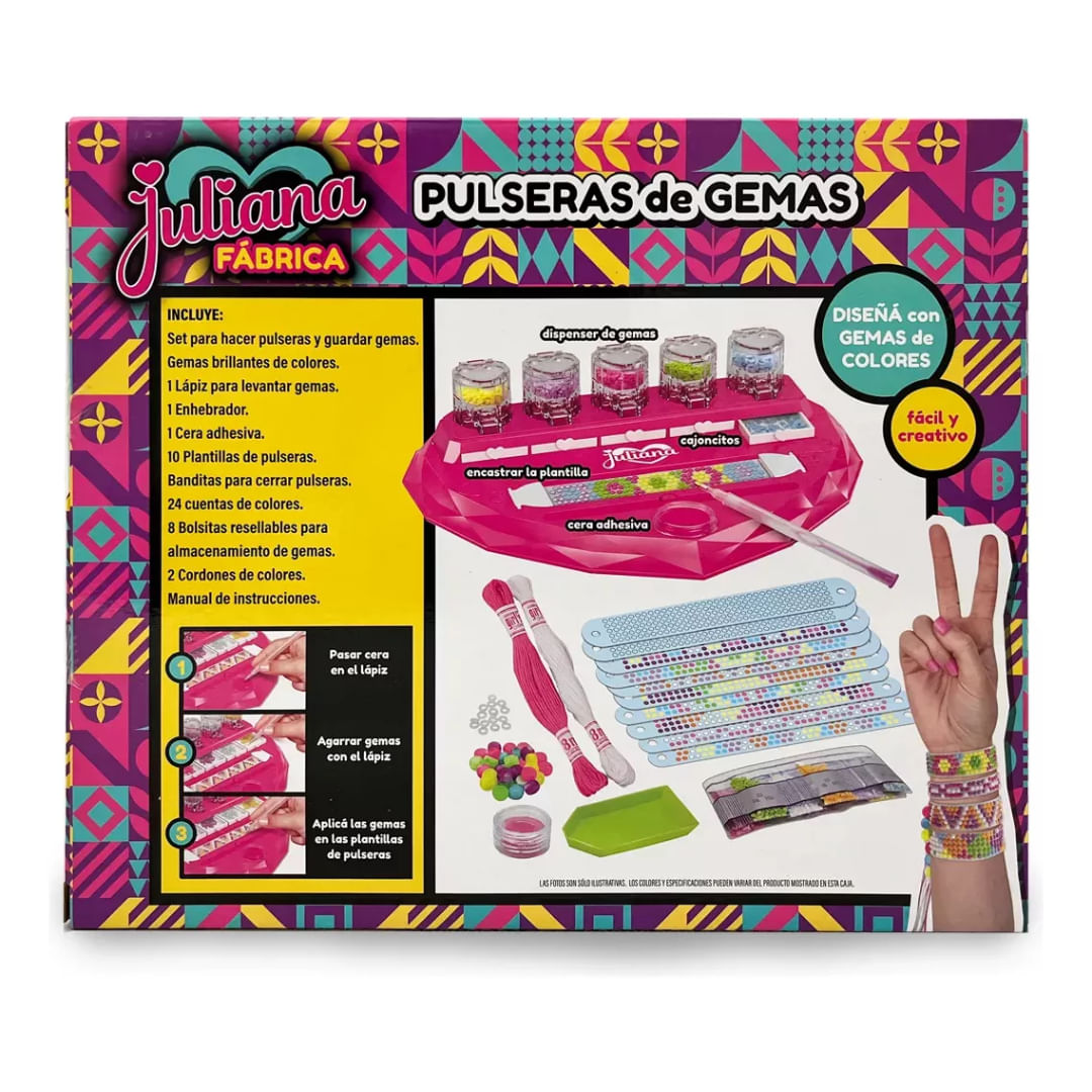 Juliana Fabrica de pulseras de gemas SISJUL108