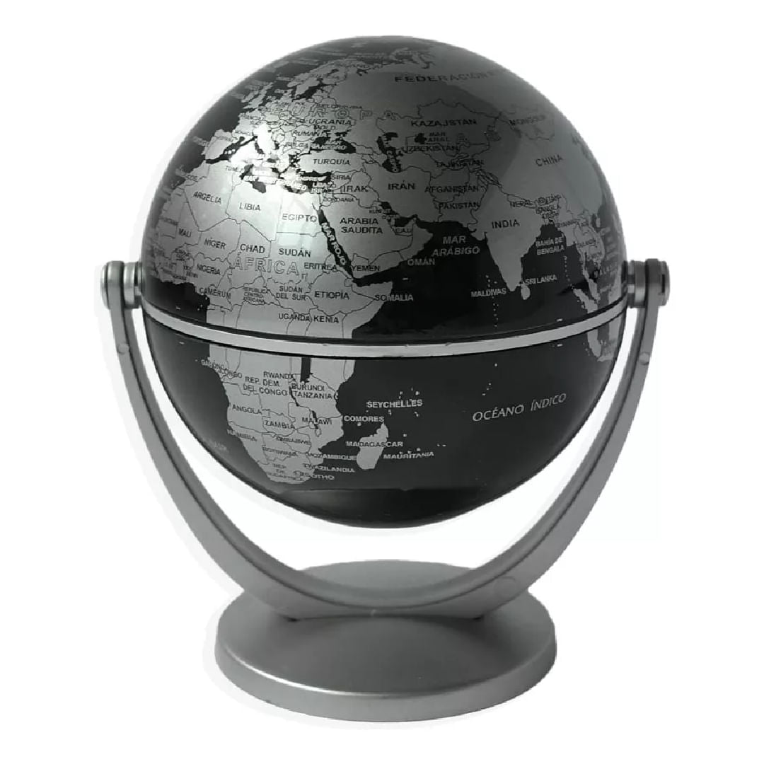 Globo Terraqueo Base Plastica 10cm 107P