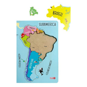 Juego de encastre Sudamerica E-SUDA