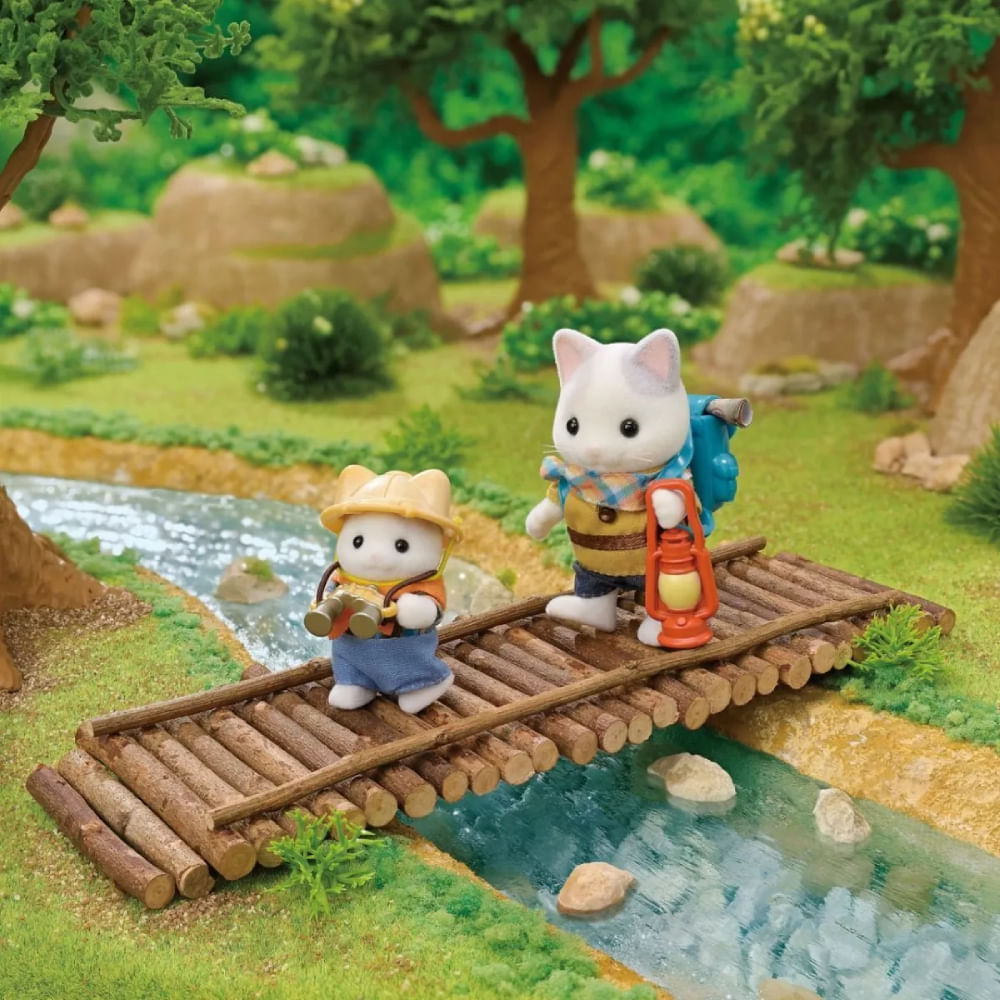 Sylvanian Families Set Exploradores Hermanos Latte 05763
