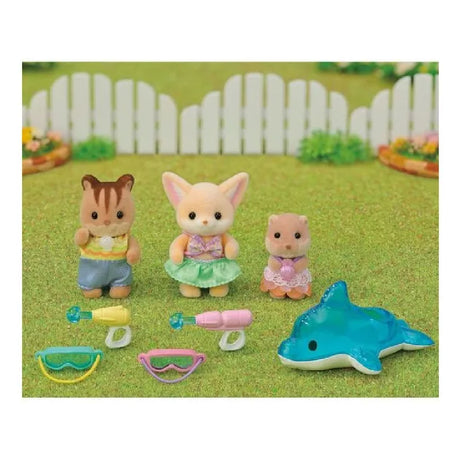 Sylvanian Families Amigos Guarderia Fiesta en la Piscina 05749