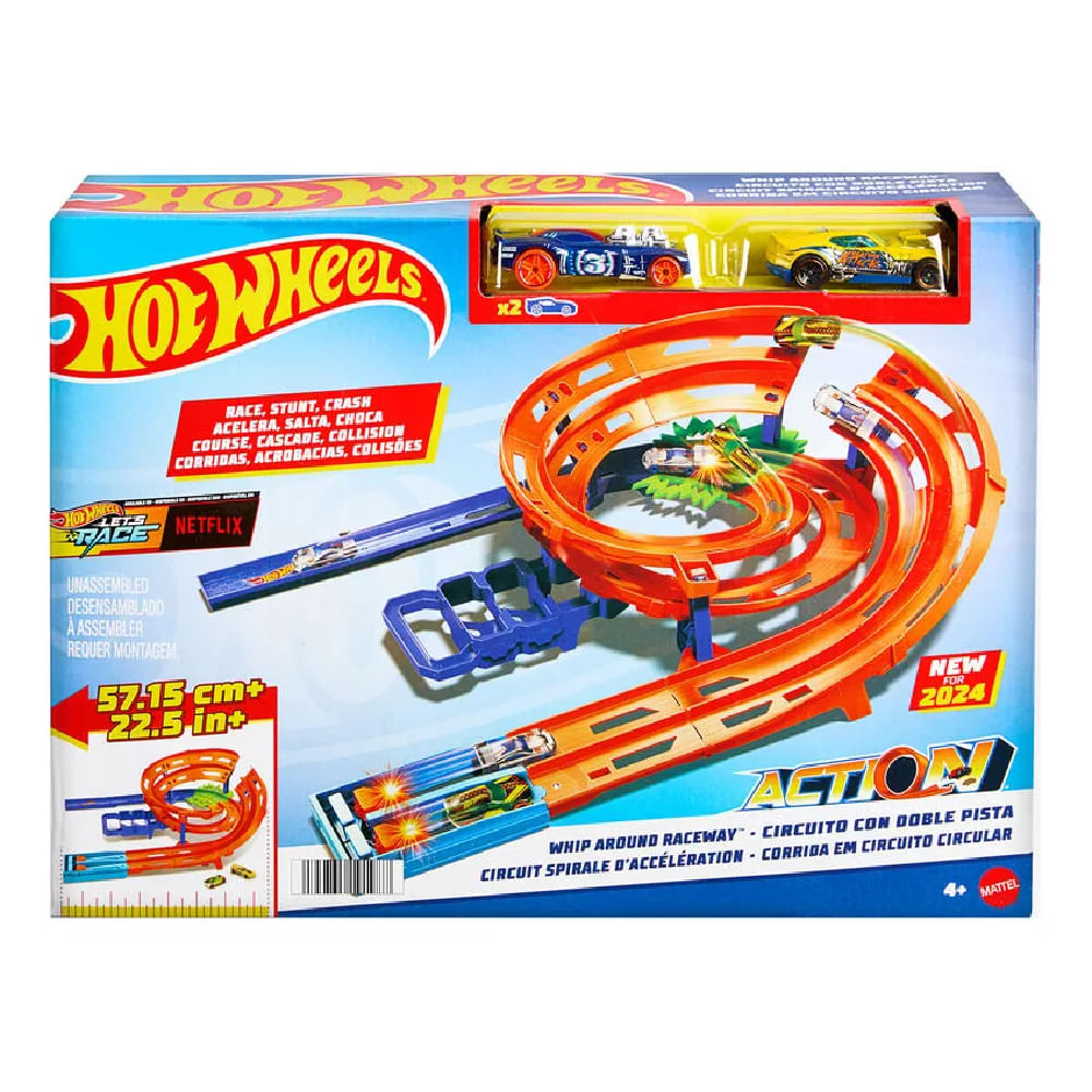 Hotwheels Action Circuito con Doble Pista HTK17