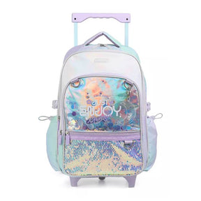 Chimola Mochila con carro de 18" Cloud silver TR135
