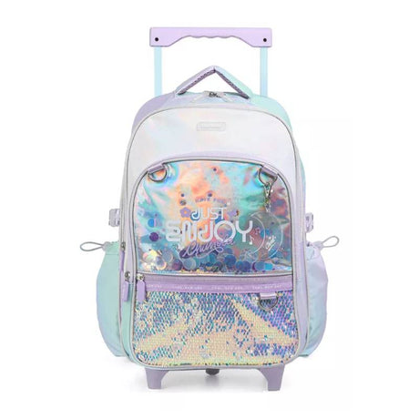 Chimola Mochila con carro de 18" Cloud silver TR135