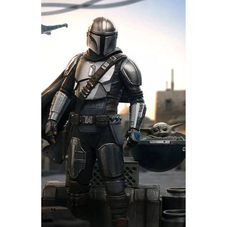 Iron Studios Din Djarin and Din Grogu - The Mandalorian Scale 1/10 LUCSWR94923-10