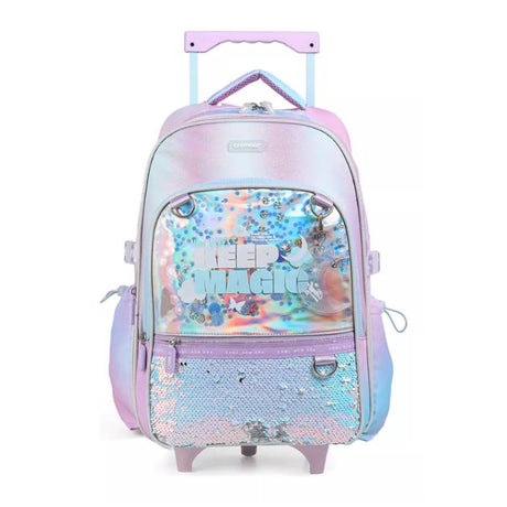 Chimola Mochila con carro de 18" Cloud light purple TR133