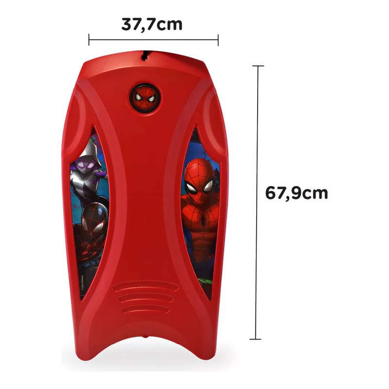 Barrenador Spiderman rojo IKDIS005