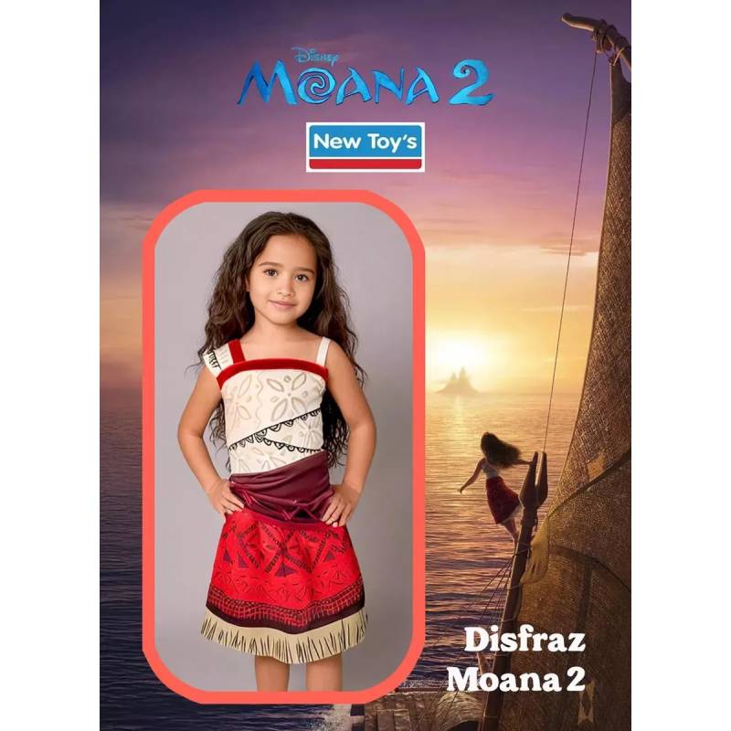 Disfraz Disney Moana 02 T0 CAD1153