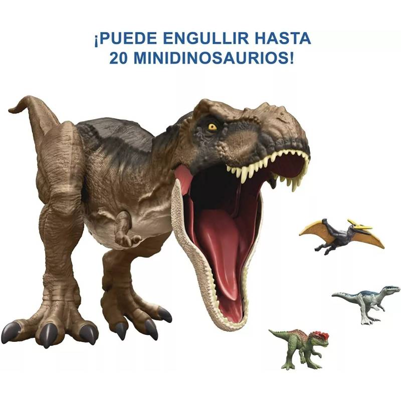 Jurassic World T-rex Super Colosal 90 Cm Hbk73 Mattel