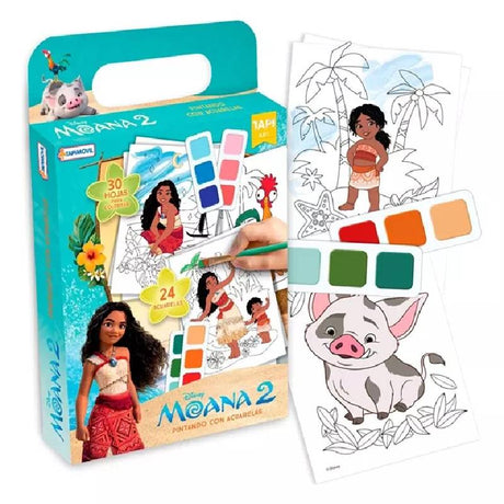 Pintando con acuarelas Disney Moana 02 DMO08006