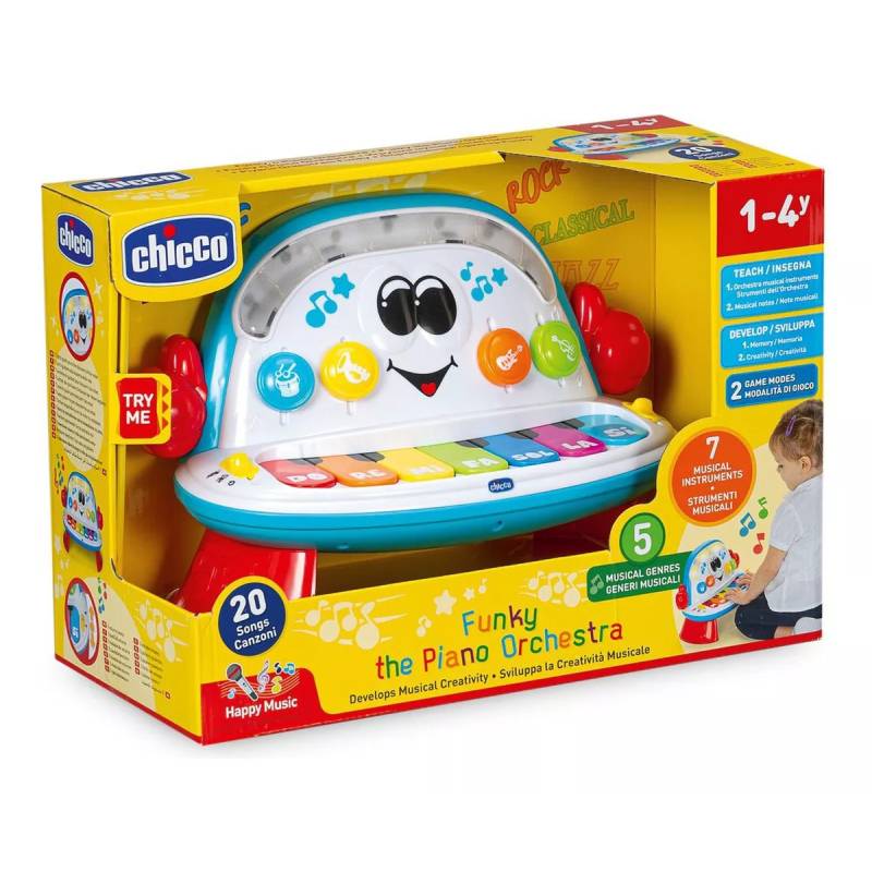 Chicco Happy Music Funky el piano orquesta 00010111000000