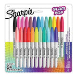 Sharpie Marcadores Punta Fina X24 Glam Pop 2185229