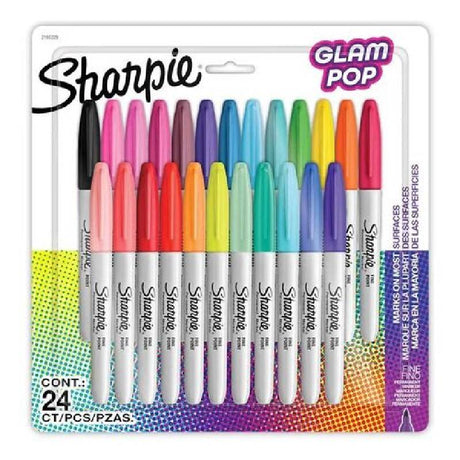 Sharpie Marcadores Punta Fina X24 Glam Pop 2185229