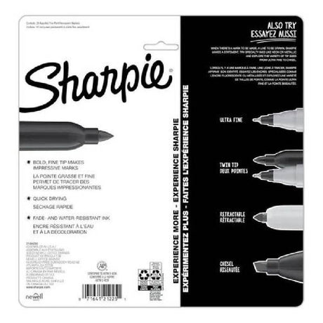 Sharpie Marcadores Punta Fina X24 Glam Pop 2185229