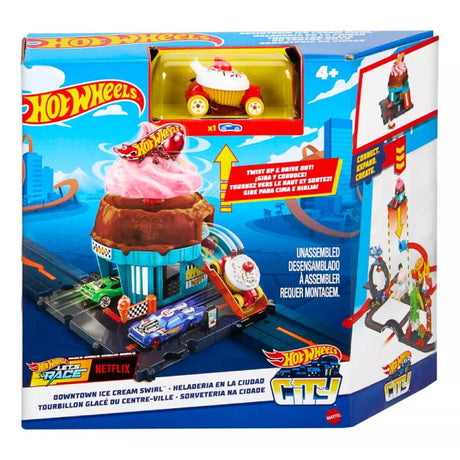 Hot Wheels City Heladeria en la Ciudad HTN77