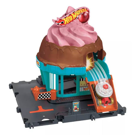 Hot Wheels City Heladeria en la Ciudad HTN77