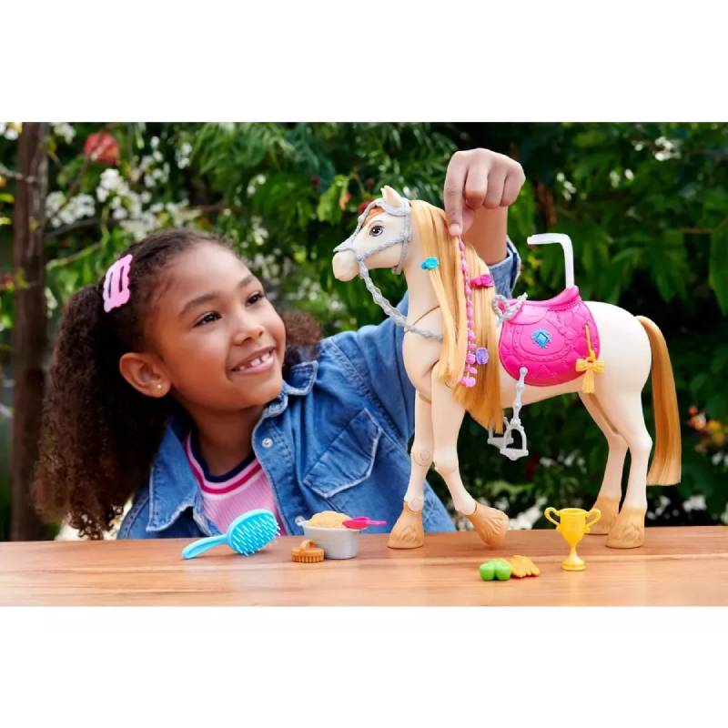 Barbie Caballo con Movimiento y Sonido HXJ42