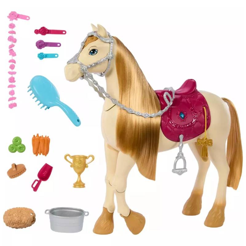 Barbie Caballo con Movimiento y Sonido HXJ42