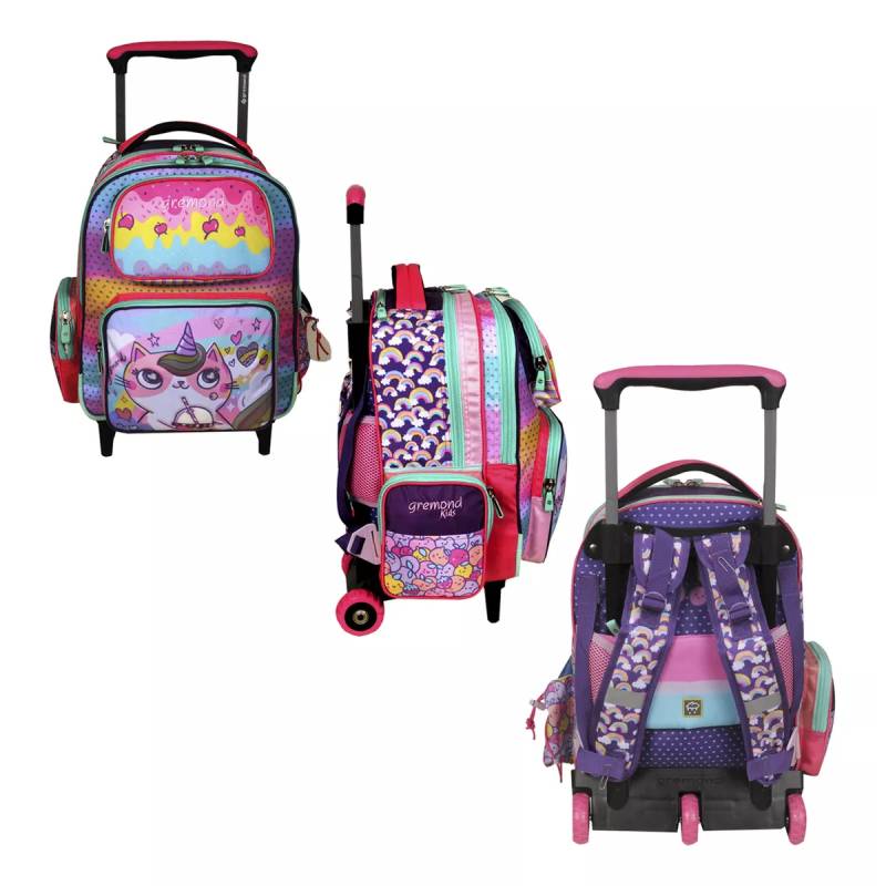 Gremond Mochila con carro gatiunicornio 5051510033