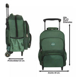 Gremond Mochila con carro verde 5051500003