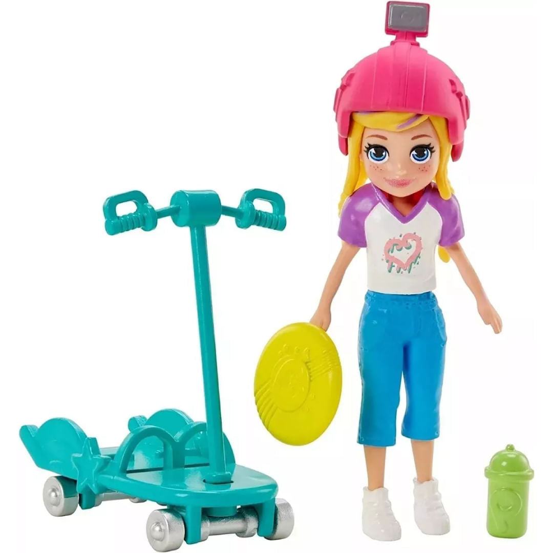 Muñeca Polly Pocket Actividades De Verano Gwd82 Mattel
