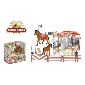 Set De Muñecos Rancho De Caballos Horse Ranch 2213739