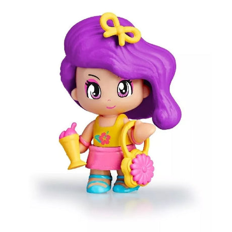 Pinypon Figura De 9 Cm Pelo Amarillo Con Accesorios 17212