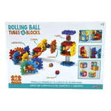 Ditoys Rolling Ball tubos y bloques 98 piezas 2566