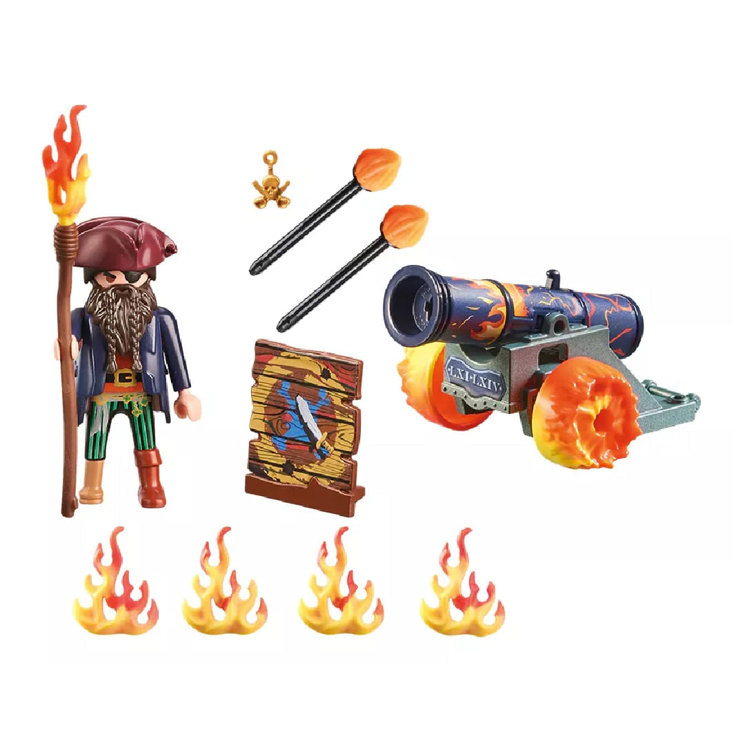 Playmobil Pirata Con Cañon - Plb 71189