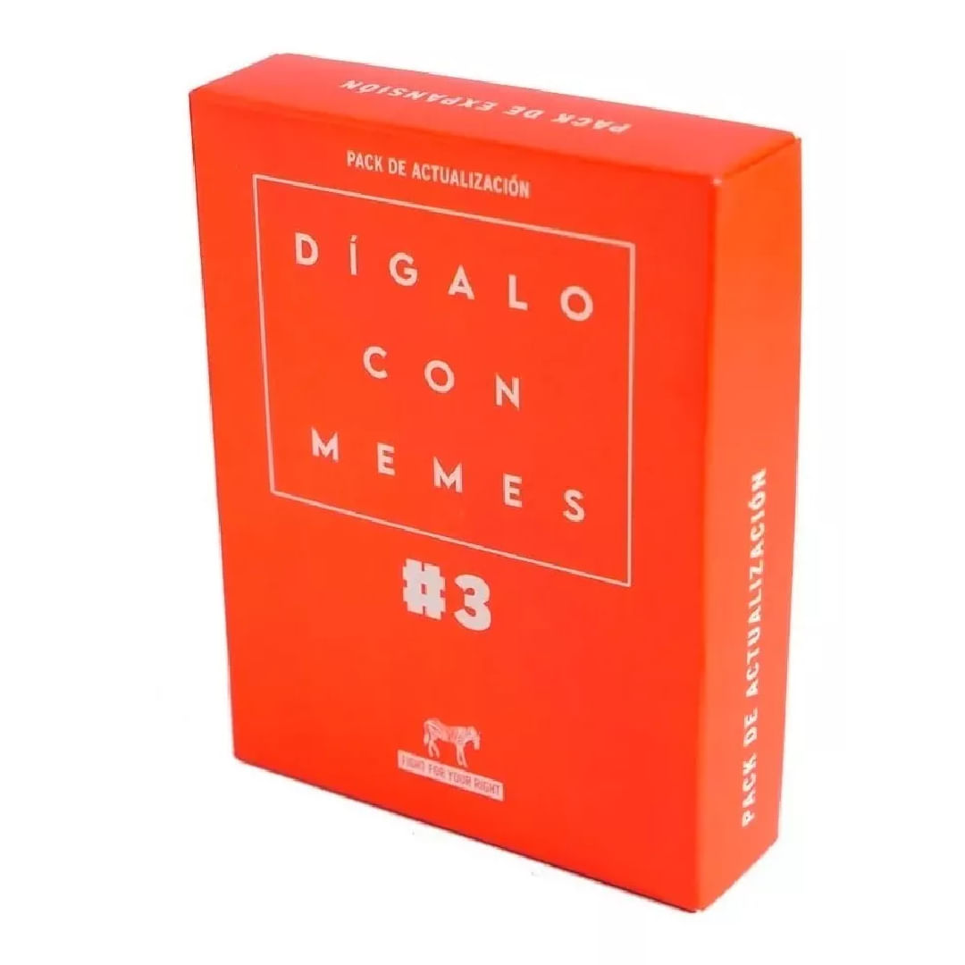 Juego De Mesa Digalo Con Memes Expansion Pack #3