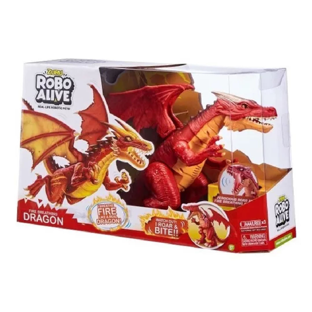 Robo Alive Robotic Furioso Dragon Robotico 7115