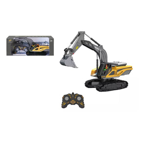 Excavadora 1:22 R/c Metal Con Luz Y Sonido (8ch) 2308555