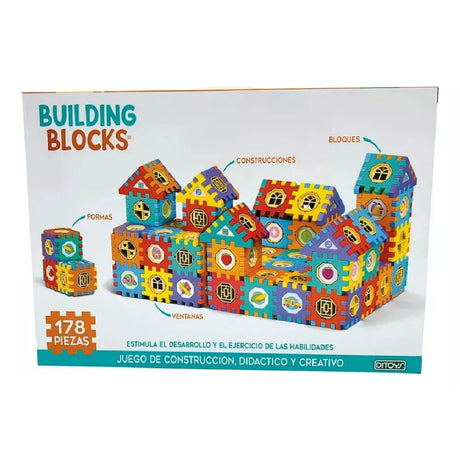 Ditoys Rolling Ball tubos y bloques 178 piezas 2568