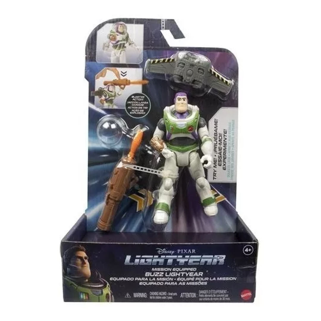 Figura Buzz Lightyear 13cm Hhj85 Disney Pixar Mattel