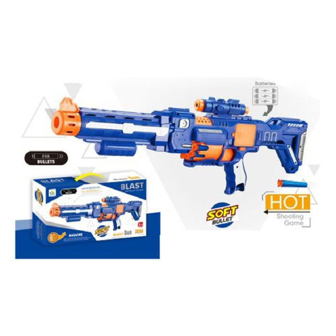 Arma De Juguete Blast Soft Bullet Gun 2213658