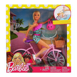 Muñeca Barbie Paseo En Bicicleta Ftv96 Mattel