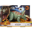 Jurassic World Triceratops Ruge Y Golpea Mattel Hdx34