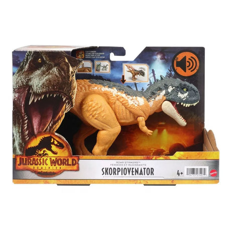 Dinosaurio Skorpiovenato Jurassic World Ruge Y Golpea Hdx37