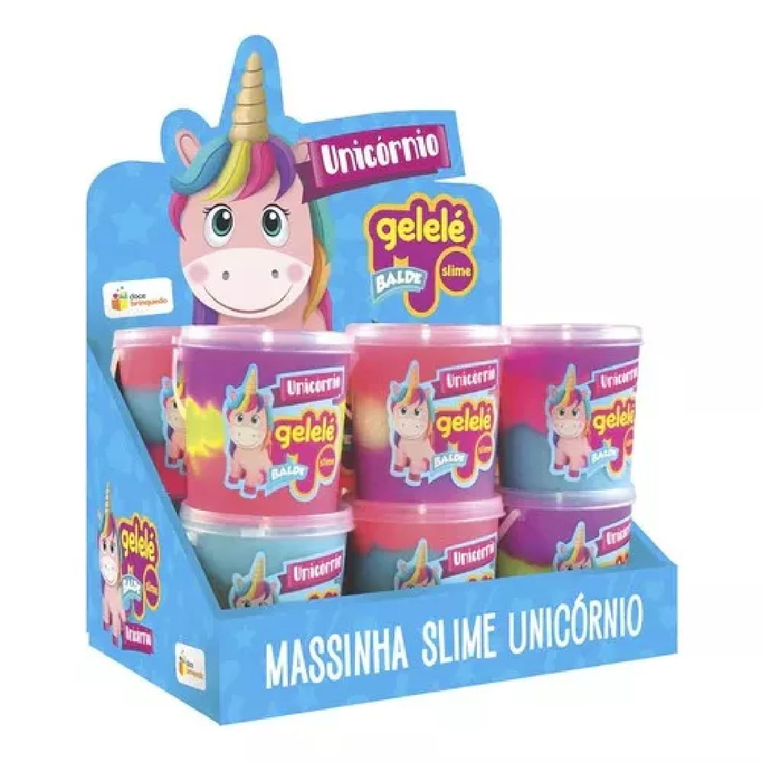 Slime Balde Unicornio 457gr 3761