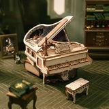Robotime Puzzle 3d Magic Piano Amk81 Rokr