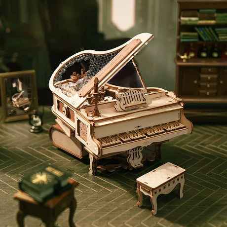Robotime Puzzle 3d Magic Piano Amk81 Rokr