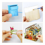 Robotime Puzzle 3d La Casa De Flores De Cathy Dg104 Rolife
