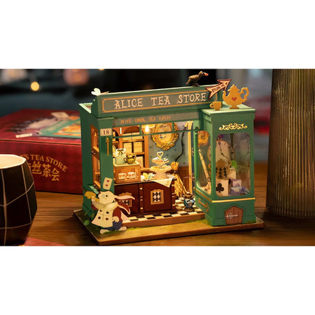 Robotime Puzzle 3d Tienda De Te De Alicia Dg156 Rolife