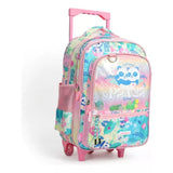 Chimola Mochila Carro Trama Cristal 17'' Panda TR73