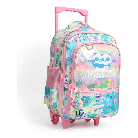 Chimola Mochila Carro Trama Cristal 17'' Panda TR73