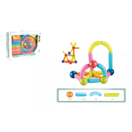 Juego De Piezas Magneticas 36 Pzs 2206307