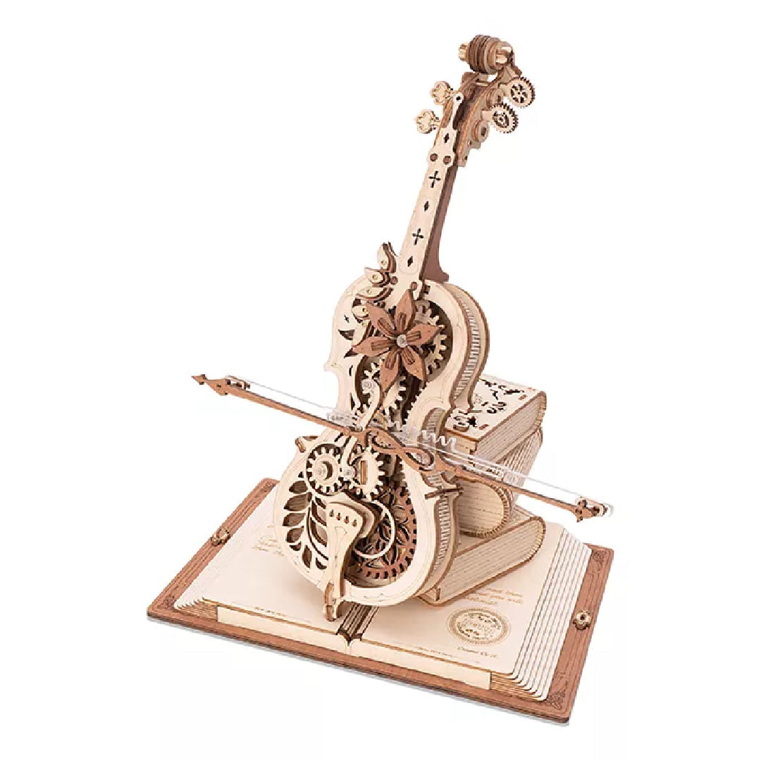 Robotime Puzzle 3d Violonchelo Magico Amk63 Rokr