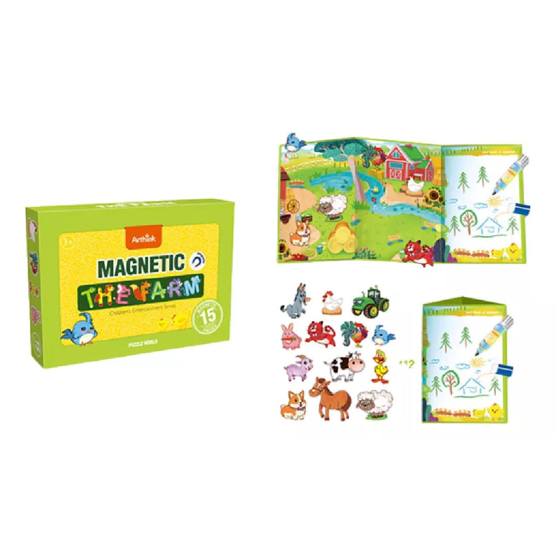 Juego De Mesa Magnetico De Granja The Farm 2174953