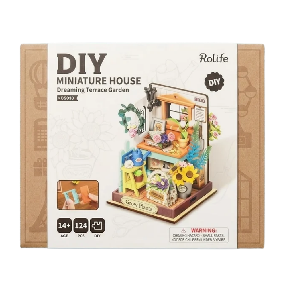 Robotime Puzzle 3d Terraza De Ensueño Ds030 Rolife