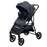 Baby One Coche Modular Aura 2 en 1 Grey/Black BOCO-012